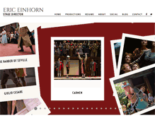 Tablet Screenshot of ericeinhorn.net